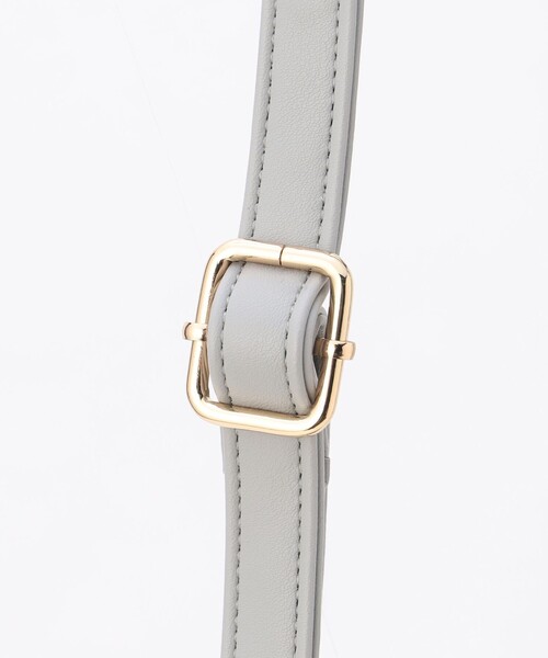 ANY SIS(エニィスィス)の「【2WAY】フェイクファーリボン バッグ(ショルダーバッグ・レディース・ダークブラウン系/ライトグレー系・F)」の20枚目の写真