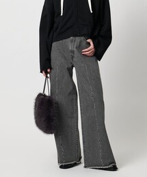 【期間限定値下】FILL THE BILLタックデニムパンツ FILL THE BILL(フィルザビル)の「【別注】<FILL THE BILL