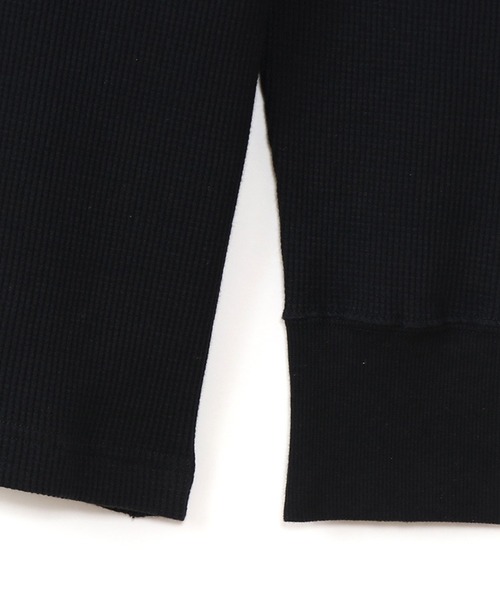 HANES(ヘインズ)の「【入庫禁止】Hanes/ヘインズ TH L S HENLY NECK T サーマルヘンリーネックロンT(Tシャツ/カットソー・メンズ・ホワイト/ヘザーグレー/ブラック・XL/L/M)」の13枚目の写真
