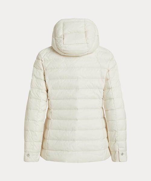 セール】フーデッド チャンネルキルテッド ダウン コート（ダウン