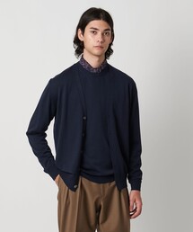 【BATONER】UNITED ARROWS ウールカーディガン[ネイビー/2] BATONER】UNITED ARROWS ウールカーディガン[ネイビー/2] トップス