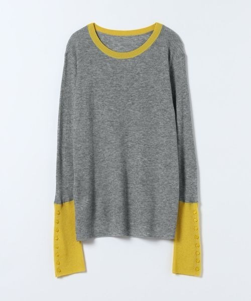 つぅ¨̮ページ リピーター様 14Gリブバイカラープルオーバー/603867（ニット/セーター