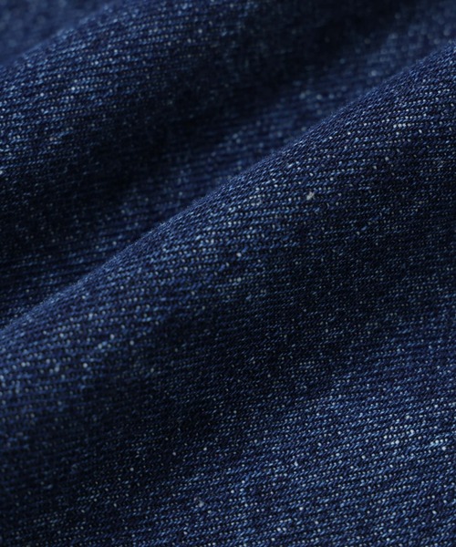 NANO universe（ナノユニバース）の「ノーカラーデニムジャケット（デニムジャケット・レディース・ライトブルー/ダークネイビー/ネイビー・FREE）」の8枚目の写真