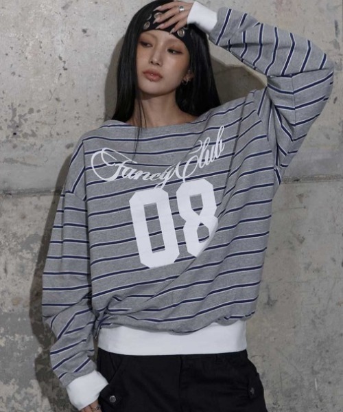 A'GEM/9 × .kom 『FANCY CLUB/ファンシークラブ』 STRIPE ONE