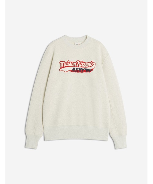 セール】MAISON KITSUNE x AUTRY VARSITY SWEATSHIRT（スウェット