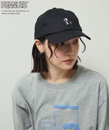 PEANUTS | ■PEANUTS スヌーピーミニ刺繍キャップ(キャップ)