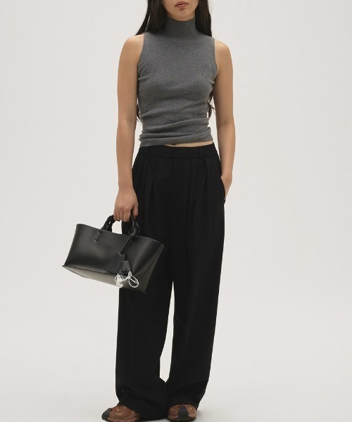 TODAYFUL（トゥデイフル）の「[TODAYFUL/トゥデイフル] USEFUL M 2WAY レザーバッグ（トートバッグ・レディース・ブラック・F）」の7枚目の写真