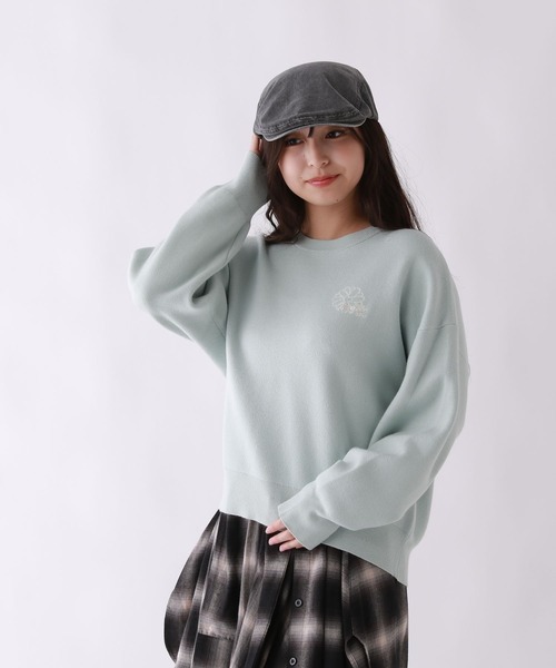 repipi armario（レピピ アルマリオ）の「【洗えるニット】メロキュンニット（ニット/セーター・キッズ・ホワイト系その他5/ブラック/グレー系その他/サックスブルー/ホワイト系その他2/ホワイト系その他4/ホワイト系その他/ホワイト系その他3/グレー系その他2/グレー系その他3/ミント/ネイビー/ブラック系その他/ネイビー系/サックスブルー系/ホワイト系その他6・SMALL/MEDIUM/LARGE）」の22枚目の写真