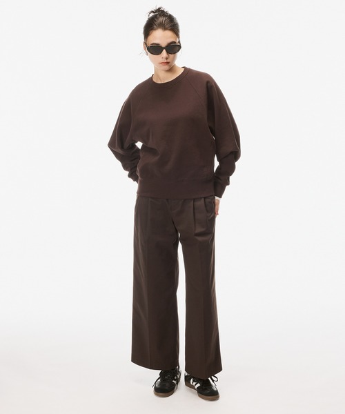 coca（coca）（コカ）の「タックワイドチノパンツ（チノパンツ・レディース・ブラウン/ライトベージュ・L/M/S）」の16枚目の写真
