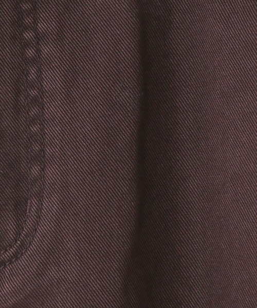 LOWRYS FARM（ローリーズファーム）の「【LFM(U)】TWILLカーブパンツ　600807（デニムパンツ・メンズ・ブラウン/ブラック・MEDIUM/LARGE）」の3枚目の写真