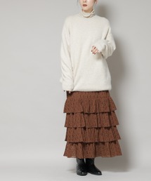 NANO universe | ティアードフリルレーススカート(スカート)