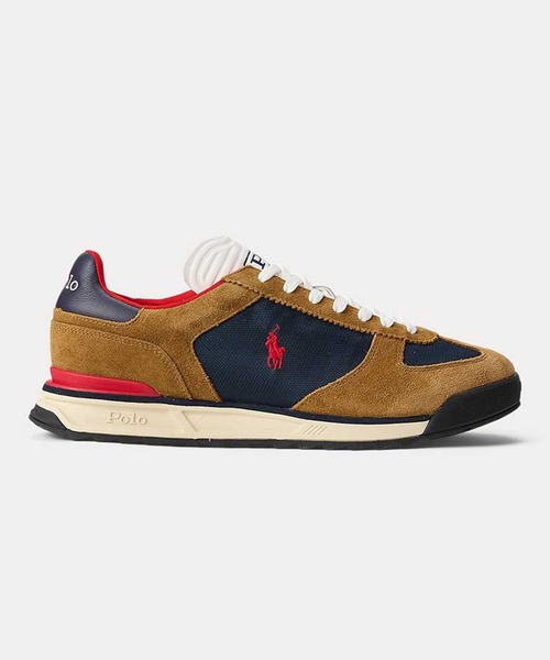 POLO RALPH LAUREN(ポロ ラルフ ローレン)の「ポロ ラルフ ローレン VARICK PP バリック PP スニーカー(スニーカー・メンズ・ブラック系その他/ブラウン系その他・80/100/95/90/85/75)」の1枚目の写真