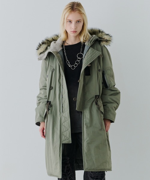 美品【AIVER】アイバー N-3フライトコート AIVER N-3フライトコート（モッズコート）｜AIVER（アイバー）の