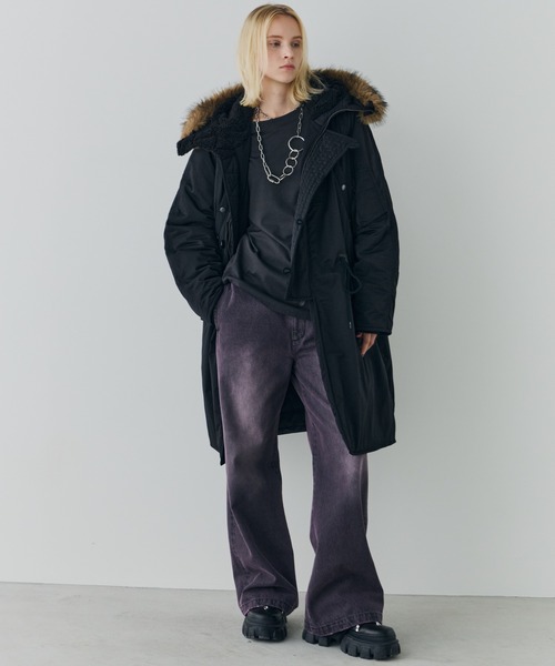 美品【AIVER】アイバー N-3フライトコート AIVER N-3フライトコート（モッズコート）｜AIVER（アイバー）の