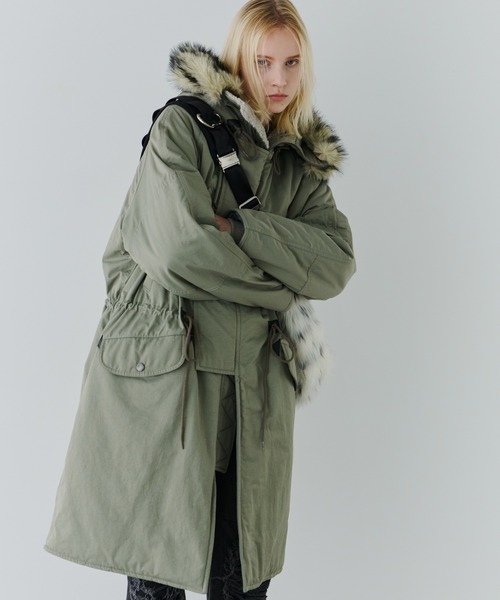 ぱ*ん様 AIVER N-3フライトコート AIVER N-3フライトコート（モッズコート）｜AIVER（アイバー）の