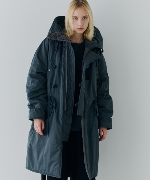 AIVER　N-3フライトコート　モッズコート　ネイビー AIVER N-3フライトコート モッズコート ネイビー - メルカリ