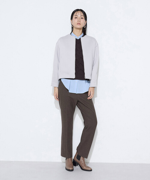 COMME CA（コムサ）の「両面起毛2WAYストレッチ パンツ（その他パンツ・レディース・グレー系その他/ブラウン系その他・11号/9号/7号）」の16枚目の写真