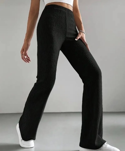 VIBGYOR(ヴィブジョー)の「レディース スリムニットパンツ(BDS)(その他パンツ・メンズ・ブラック/グレー/ブラウン・FREE)」の6枚目の写真