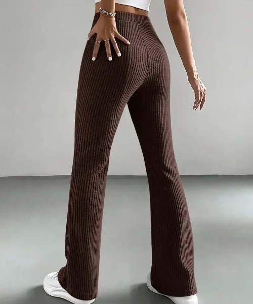 VIBGYOR(ヴィブジョー)の「レディース スリムニットパンツ(BDS)(その他パンツ・メンズ・ブラック/グレー/ブラウン・FREE)」の10枚目の写真