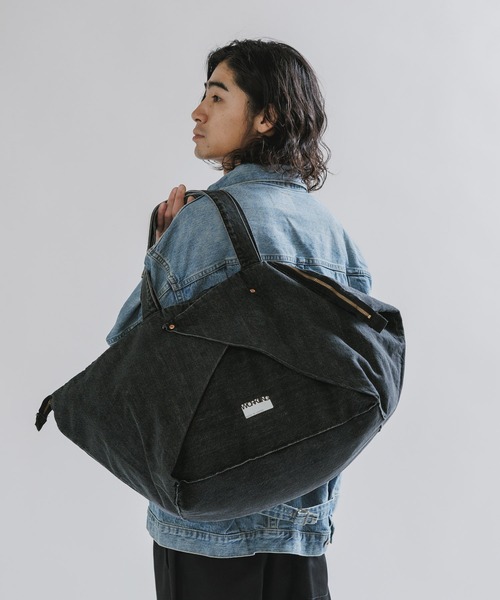 SKEWed/スキュー マチあり デニムトートバッグ（トートバッグ
