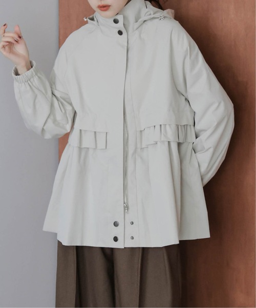 セール】ウエストフリルマウンテンパーカー（マウンテンパーカー