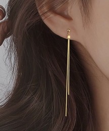 メタルタッセルピアス