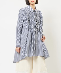 gomme | シャーリングシャツ(シャツ/ブラウス)
