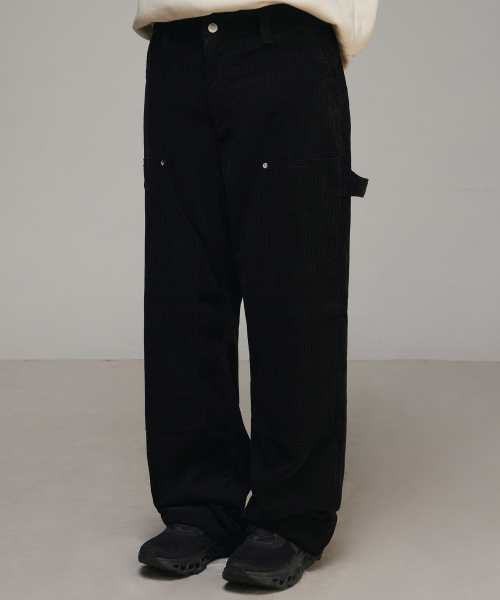 SIGNATURE（シグネチャ）の「ダブルニコーデュロイカーペンターパンツ[ブラック]（その他パンツ・レディース・その他・X-LARGE/SMALL）」の2枚目の写真