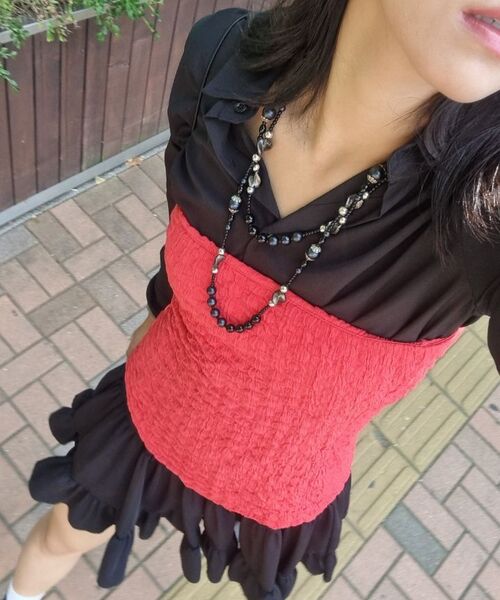 DNSR（ディーエヌエスアール）の「Dレイヤードネックレス（ネックレス・メンズ・その他・F）」の15枚目の写真