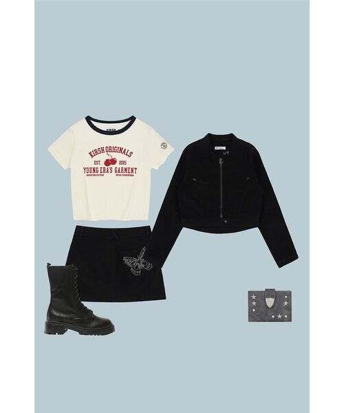 ILLIGO（イリゴ）の「ウェスタンアコーディオンカード財布チャコール（札入れ/マネークリップ・レディース・その他・OS）」の3枚目の写真