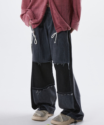 RSSC（アールエスエスシー）の「INCISION WIDE DENIM PANTS - GRAY（デニムパンツ）」