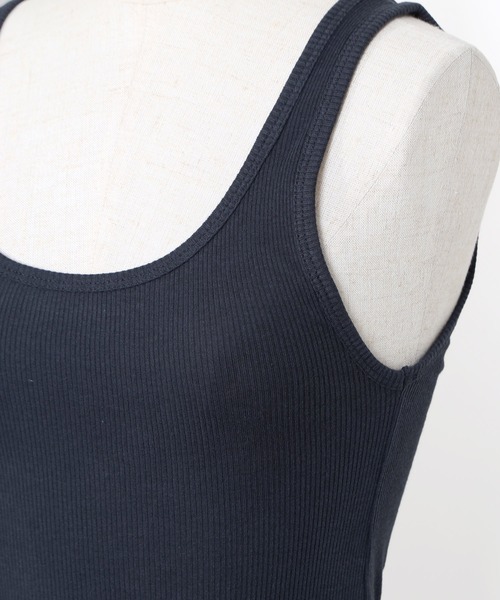 PUNYUS（プニュズ）の「タンクトップ（タンクトップ・レディース・ホワイト/ベージュ/スミクロ・1/2/3/4/5）」の10枚目の写真