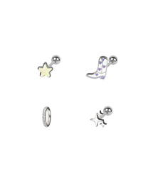 [SET]ファンキーブーツスターピアス