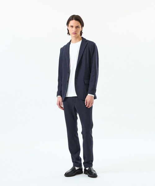 MACKINTOSH PHILOSOPHY(マッキントッシュ フィロソフィー)の「起毛ブリスター イージージャケット(テーラードジャケット・メンズ・ブラック/グレー系その他/ダークネイビー・42/40/38)」の10枚目の写真