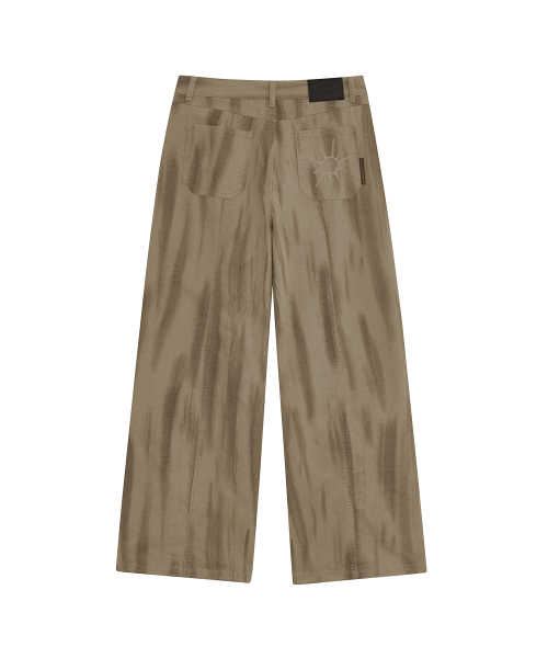 DEFGARMENTS（デフグラメンツ）の「BLUSHED PARACHUTE PANTS [BROWN]（スウェットパンツ・レディース・その他・X-SMALL/SMALL/MEDIUM/LARGE）」の7枚目の写真
