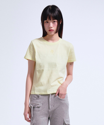 ミニ PRDA クルーネック Tシャツ レモン