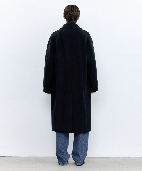 INSILENCE(インサイロンス)の「オーバーサイズバルマカンコート DARK NAVY(チェスターコート・メンズ・その他・LARGE/MEDIUM/SMALL)」の4枚目の写真