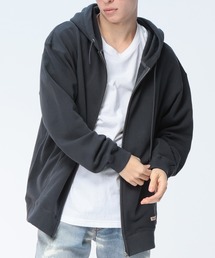 Goodwear (グッドウェア) USAコットン オーバーシルエット フルジップ パーカー メンズ レディース