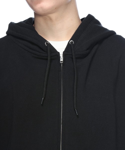 Goodwear（グッドウェア）の「Goodwear (グッドウェア) USAコットン オーバーシルエット フルジップ パーカー メンズ レディース（パーカー・メンズ・グレー/ブラック/ダークグレー・M/LL/L）」の7枚目の写真