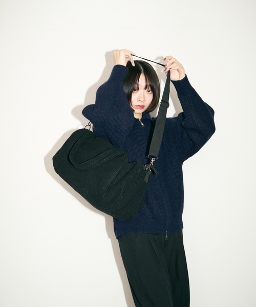 TONER（トナー）の「コーデュロイボストンバッグ（ボストンバッグ