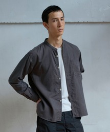 OMNIGOD（オムニゴッド）の「[OMNIGOD mens / オムニゴッド] ダブルガーゼ スタンドカラーワークシャツ（シャツ/ブラウス）」