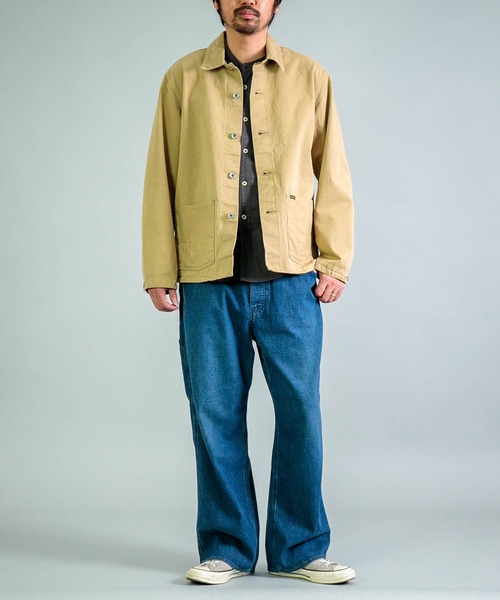 OMNIGOD（オムニゴッド）の「[OMNIGOD mens / オムニゴッド] ダブルガーゼ スタンドカラーワークシャツ（シャツ/ブラウス・メンズ・コバルトブルー/ホワイト/グレー・2/4/3）」の12枚目の写真