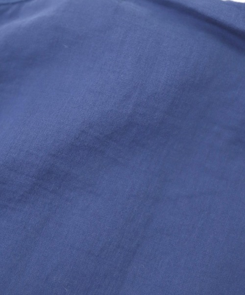 OMNIGOD（オムニゴッド）の「[OMNIGOD mens / オムニゴッド] ダブルガーゼ スタンドカラーワークシャツ（シャツ/ブラウス・メンズ・コバルトブルー/ホワイト/グレー・2/4/3）」の7枚目の写真