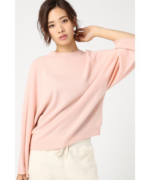 JOURNAL STANDARD(ジャーナルスタンダード)の「カシミヤ混 ワイドスリーブプルオーバー#(ニット/セーター・レディース・グリーン/ピンク/ピンク系その他/ベージュ/チャコールグレー・FREE)」の5枚目の写真