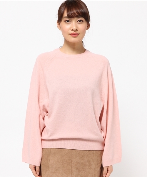 JOURNAL STANDARD(ジャーナルスタンダード)の「カシミヤ混 ワイドスリーブプルオーバー#(ニット/セーター・レディース・グリーン/ピンク/ピンク系その他/ベージュ/チャコールグレー・FREE)」の14枚目の写真