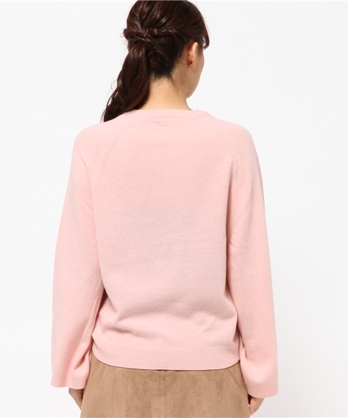 JOURNAL STANDARD(ジャーナルスタンダード)の「カシミヤ混 ワイドスリーブプルオーバー#(ニット/セーター・レディース・グリーン/ピンク/ピンク系その他/ベージュ/チャコールグレー・FREE)」の16枚目の写真