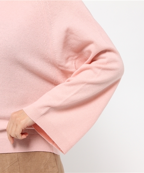 JOURNAL STANDARD(ジャーナルスタンダード)の「カシミヤ混 ワイドスリーブプルオーバー#(ニット/セーター・レディース・グリーン/ピンク/ピンク系その他/ベージュ/チャコールグレー・FREE)」の18枚目の写真