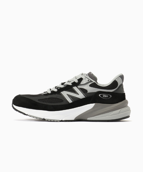 NEW BALANCE(ニューバランス)の「New Balance / ニューバランス M990(スニーカー・メンズ・グレー/ブラック/ネイビー・25cm/25.5cm/26cm/26.5cm/27cm/27.5cm/28cm/28.5cm/29cm/30cm)」の1枚目の写真