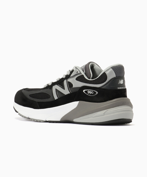 NEW BALANCE(ニューバランス)の「New Balance / ニューバランス M990(スニーカー・メンズ・グレー/ブラック/ネイビー・25cm/25.5cm/26cm/26.5cm/27cm/27.5cm/28cm/28.5cm/29cm/30cm)」の5枚目の写真