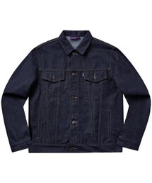 LAUGHER（ラファー）の「[ノンフェイド] トラッカーデニムジャケット - ディープブルー（デニムジャケット）」